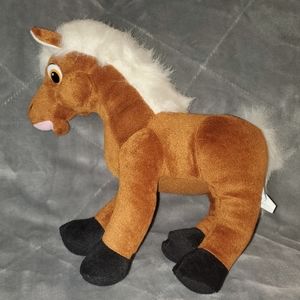 Classic Toy Co Stuffed Plush Draft Horse Animal